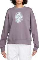 Jordan Brooklyn Fleece Crewneck Graphic Sweatshirt at Nordstrom,