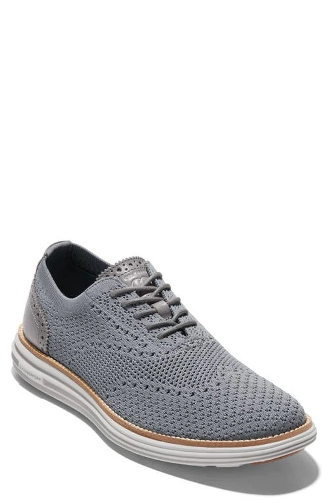 Cole Haan ØriginalGrand Remastered Stitchlite Oxford Quiet Shade /Microchip at Nordstrom,