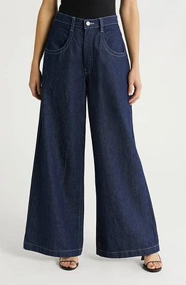 FRAME The Skater High Waist Wide Leg Jeans at Nordstrom,