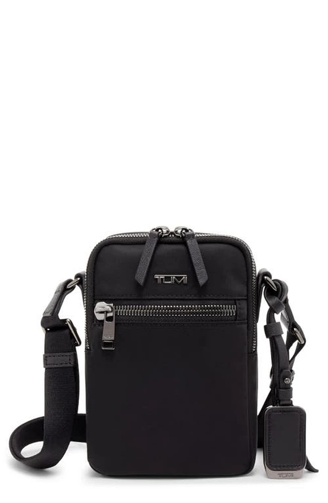 Tumi Persia Crossbody Bag in Black/Gunmetal at Nordstrom