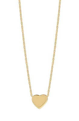 Bony Levy 14K Gold Heart Pendant Necklace in 14K Yellow Gold at Nordstrom, Size 18