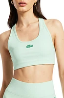 Lacoste x BANDIER Rib Sports Bra 6Un Arielle at Nordstrom,