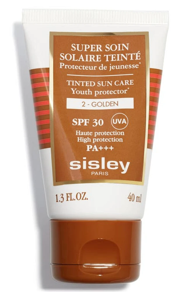 Sisley Paris Tinted Sunscreen Cream SPF 30 in Golden at Nordstrom