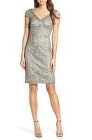 Tadashi Shoji Cold Shoulder Lace Cocktail Dress at Nordstrom,