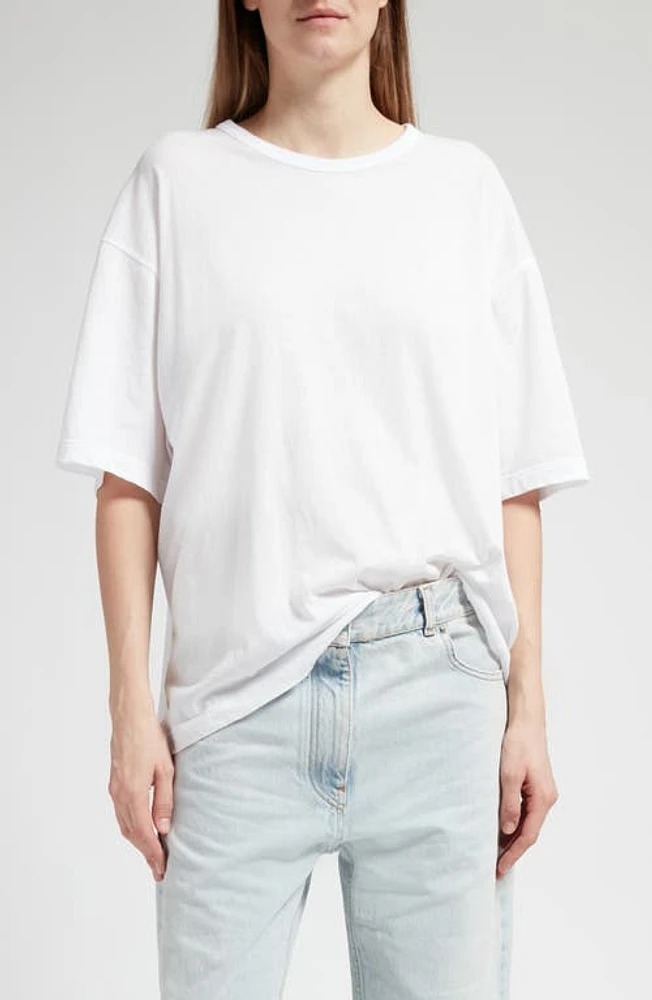 The Row Steven Oversize Cotton T-Shirt White at Nordstrom,