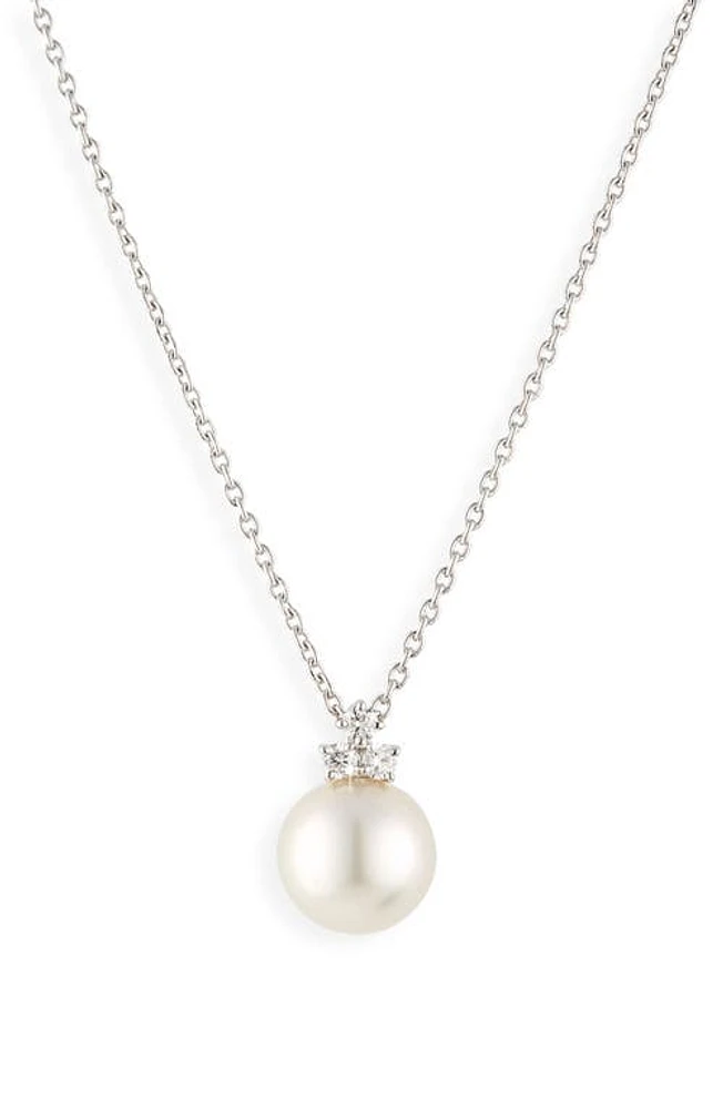 Mikimoto Classic White South Sea Cultured Pearl Pendant Necklace in 18Kw at Nordstrom, Size 20