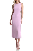 Avec Les Filles Beaded Cutout Midi Dress Lilac at Nordstrom,