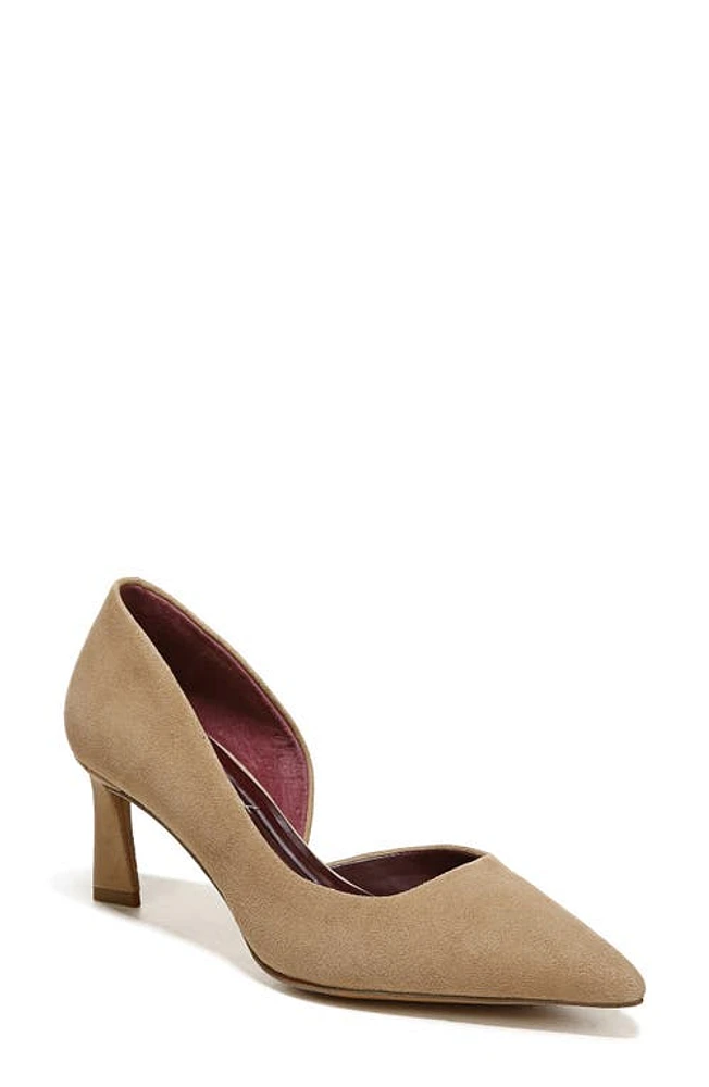 Franco Sarto Tana Half d'Orsay Pump in Taupe at Nordstrom, Size 5.5