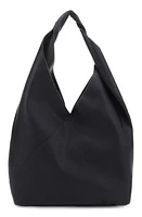 Mali + Lili Katie Vegan Leather Shoulder Bag in Black at Nordstrom