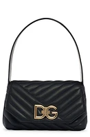 Dolce & Gabbana Lop DG Logo Quilted Leather Shoulder Bag in Black at Nordstrom