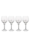 Juliska Amalia Set of 4 Stem White Wine Glasses Gift Box in Clear at Nordstrom