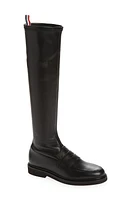 Thom Browne Penny Knee High Boot in Black at Nordstrom, Size 6Us