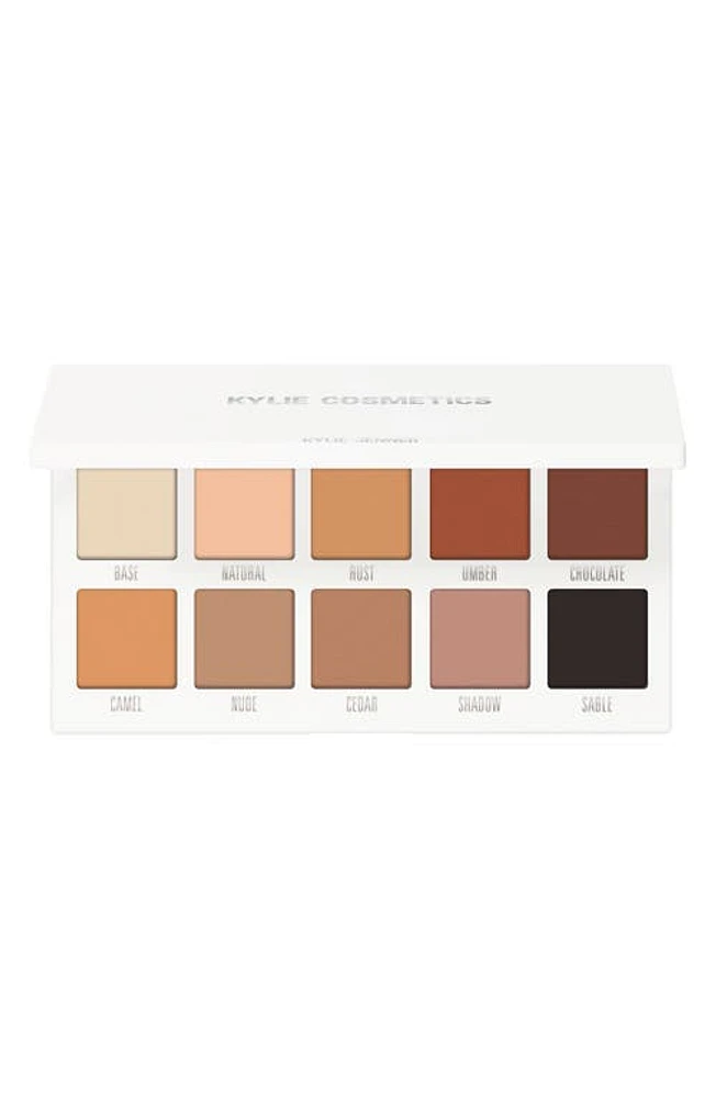 Kylie Cosmetics Pressed Powder Eyeshadow Palette in Classic Matte at Nordstrom