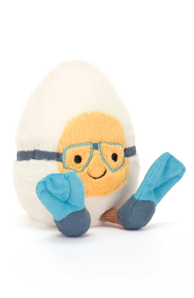 Jellycat Amusable Scuba Boiled Egg Plush Toy in Multi at Nordstrom