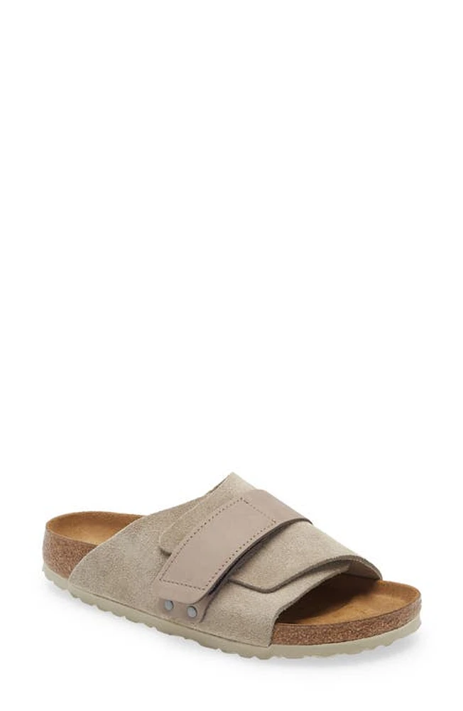 Birkenstock Kyoto Slide Sandal Gray Taupe at Nordstrom,