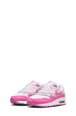 Nike Kids' Air Max 1 Sneaker White/Playful Pink/Pink at Nordstrom, M