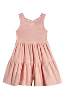 Tucker + Tate Kids' Stripe Tiered Romper at Nordstrom,