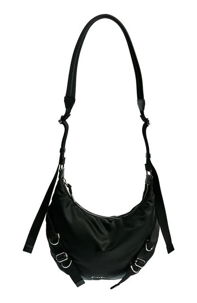 Givenchy Voyou Nylon Crossbody Bag in Black at Nordstrom