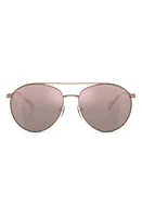 Michael Kors Arches 58mm Pilot Sunglasses in Rose Gold at Nordstrom