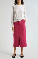 Emporio Armani Denim Midi Skirt Raspberry at Nordstrom, Us