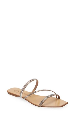 Pedro Garcia Vendy Water Resistant Slide Sandal Au Lait Satin at Nordstrom,