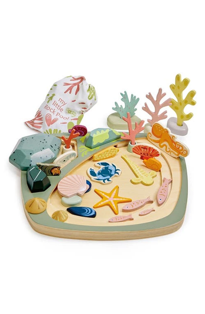 Tender Leaf Toys My Little Rock Pool Wooden Playset in Multi at Nordstrom