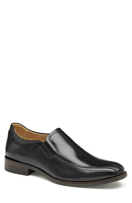 Johnston & Murphy Lewis Venetian Dress Shoe Black Full Grain at Nordstrom,