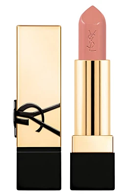 Yves Saint Laurent Rouge Pur Couture Caring Satin Lipstick with Ceramides in Nude Decollete at Nordstrom