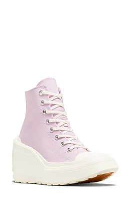 Converse Chuck 70 De Luxe High Top Wedge Sneaker Stardust Lilac/Egret/Black at Nordstrom,