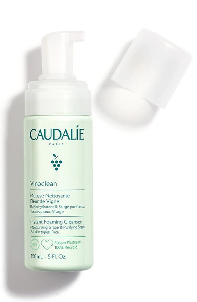 CAUDALÍE Vinoclean Instant Foaming Cleanser at Nordstrom, Size 1.7 Oz