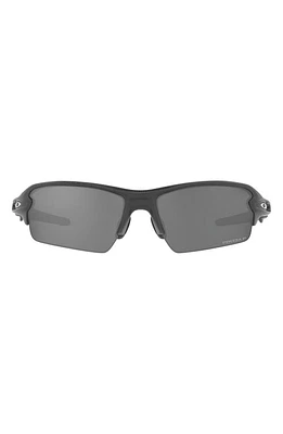 Oakley Flak 2.0 61mm Prizm Polarized Rectangular Sunglasses in Carbon at Nordstrom