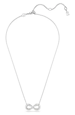 Swarovski Hyperbola Cubic Zirconia Twisted Pendant Necklace in Silver at Nordstrom