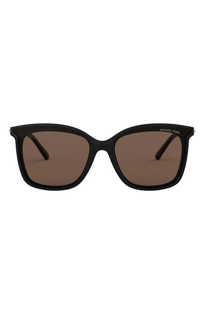 Michael Kors 61mm Square Sunglasses in Black at Nordstrom