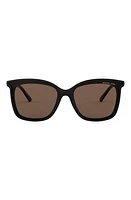 Michael Kors 61mm Square Sunglasses in Black at Nordstrom