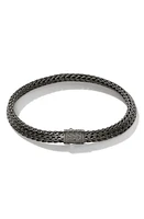 John Hardy Men's Classic Flat Chain Bracelet in Grey at Nordstrom, Size Medium