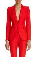 Alexander McQueen Leaf Crepe Jacket at Nordstrom, Us