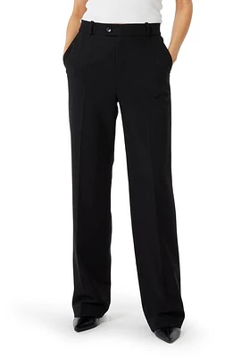 Sophie Rue Greenwich Straight Leg Pants Black at Nordstrom,