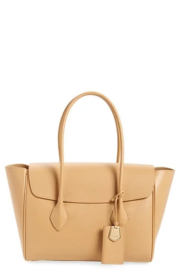 FERRAGAMO Large Firenze Leather Tote in Camel at Nordstrom