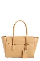 FERRAGAMO Large Firenze Leather Tote in Camel at Nordstrom