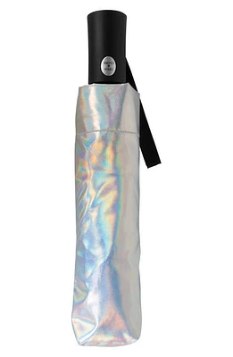 ShedRain Iridescent Auto Open Compact Umbrella at Nordstrom