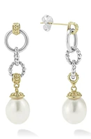 LAGOS Luna Freshwater Pearl Drop Earrings in Gold at Nordstrom