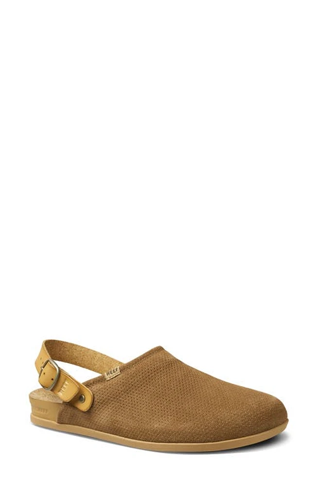 Reef Cushion Sage Platform Clog Coffee at Nordstrom,