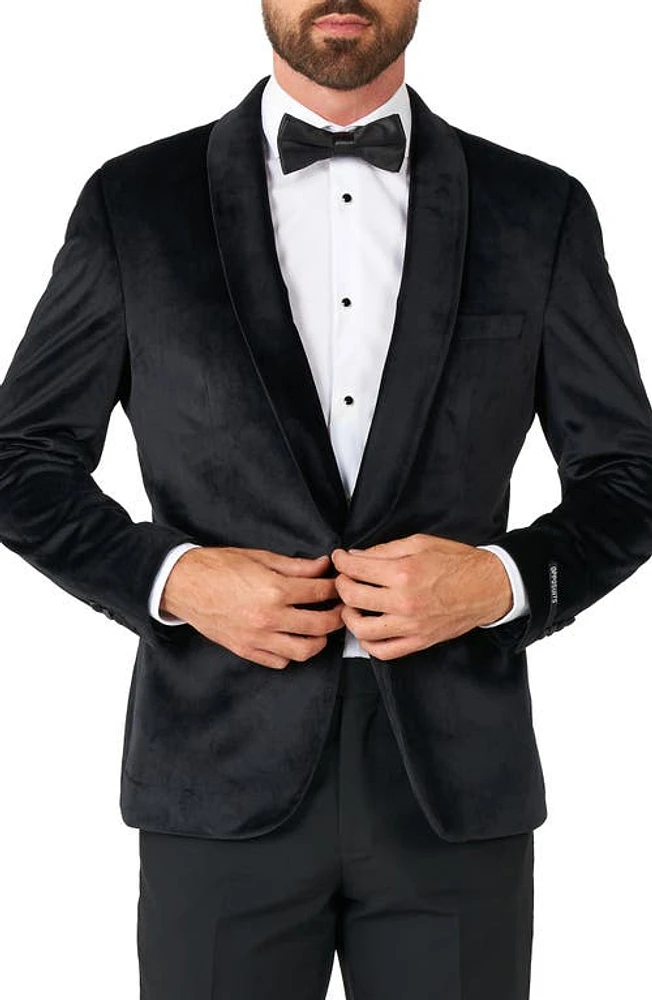 OppoSuits Deluxe Black Velvet Dinner Jacket at Nordstrom,