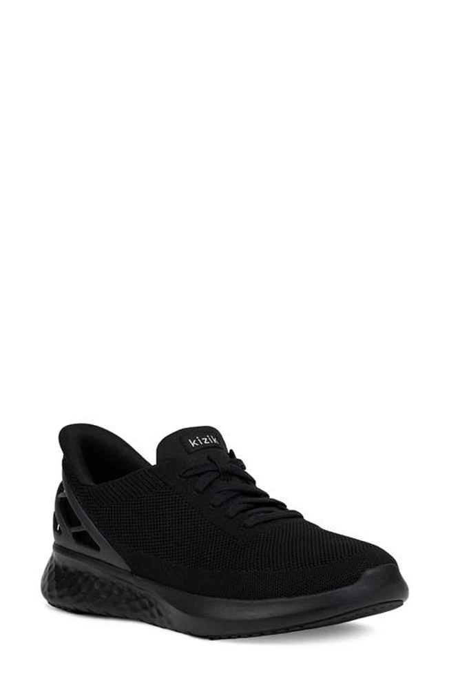 Kizik Gender Inclusive Athens Hands Free Knit Sneaker in Black Black at Nordstrom, Size 12 Women's