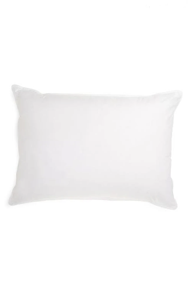 Nordstrom Medium Density Down Chamber Pillow in White at Nordstrom