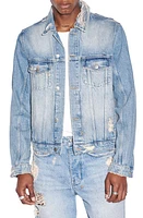 Ksubi Heritage Repair Classic Fit Denim Jacket at Nordstrom,