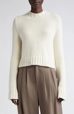 The Row Dasia Cashmere Turtleneck Sweater in Dove at Nordstrom, Size Small