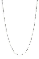 Anzie Sterling Silver Mini Ball Chain Necklace at Nordstrom, Size 17