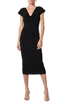 CIEBON Carlene Midi Dress Black at Nordstrom,