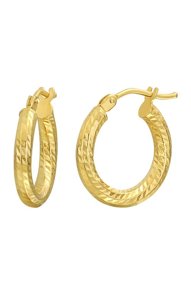 Bony Levy 14K Gold Hoop Earrings in 14K Yellow Gold at Nordstrom